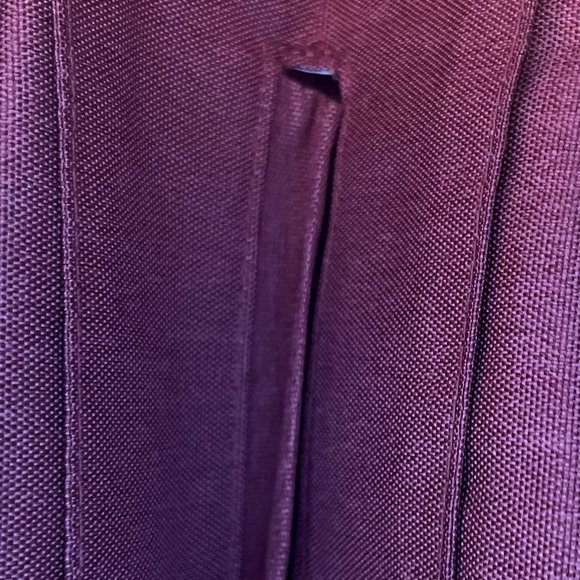 HWJF Maroon Backpack Diaper Bag Customized with Ghostbuster Patch - Picture 5 of 10